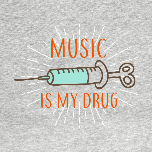 Music is my drug by Lazarino